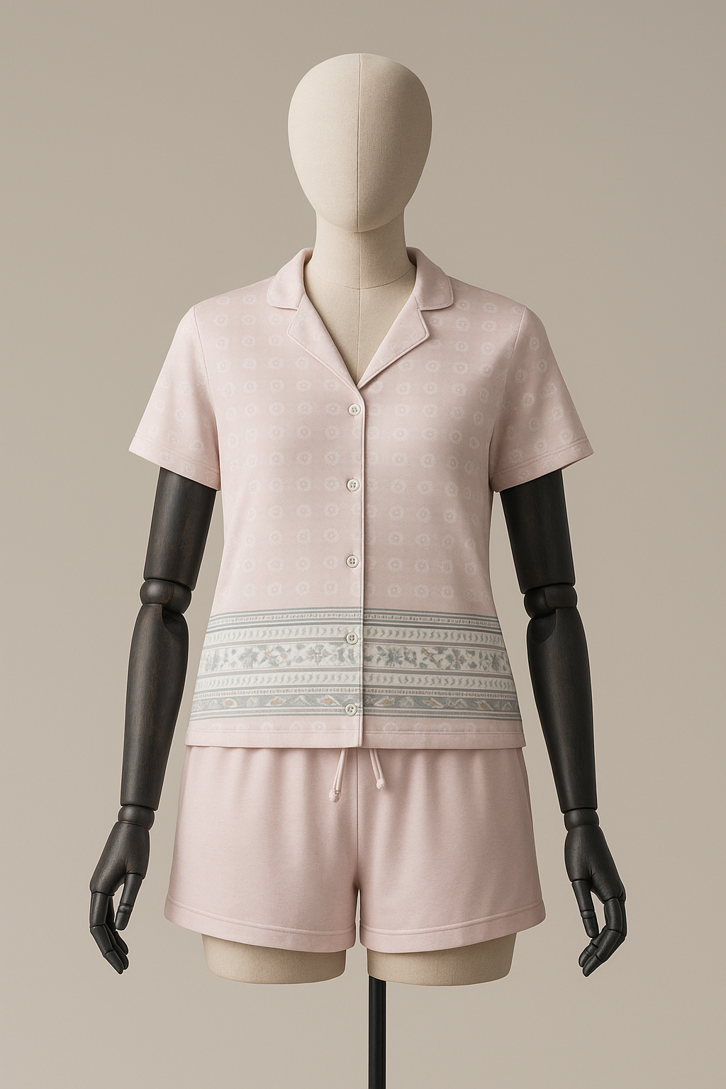 Pyjama TRESS Femme – Confort et Élégance Nocturne (PG257014)