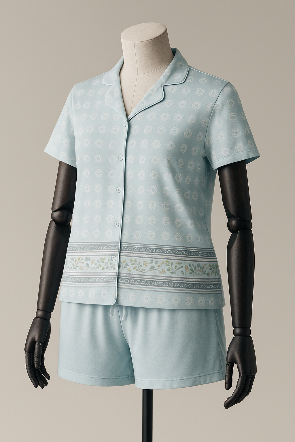 Pyjama TRESS Femme – Confort et Élégance Nocturne (PG257014)