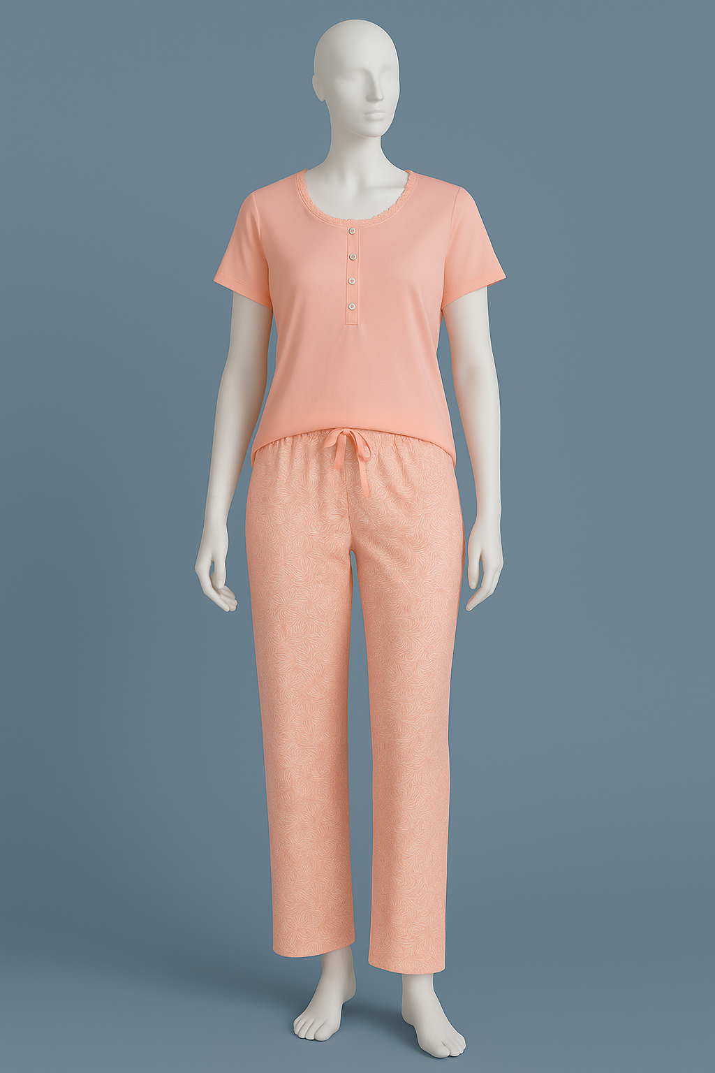 Pyjama Femme Deux Pièces TRESS – (PG257138)