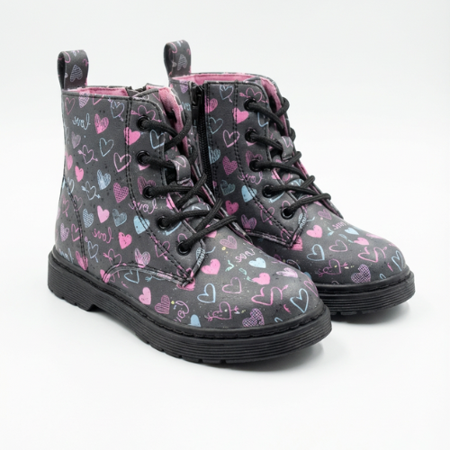 Bottines Fille Lovely Hearts – Bombas Maroc