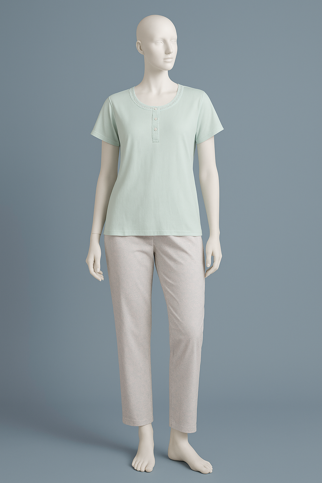 Pyjama Femme Deux Pièces TRESS – (PG257138)