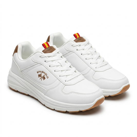 Sneakers Homme Blanches SPAGNOLO – Bombas Maroc