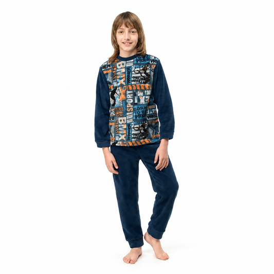 Pyjama Garçon Polaire « SPORT » – Bombas Maroc
