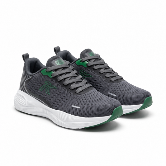 Baskets Homme Sweden Klë Gris Anthracite & Vert – Bombas Maroc