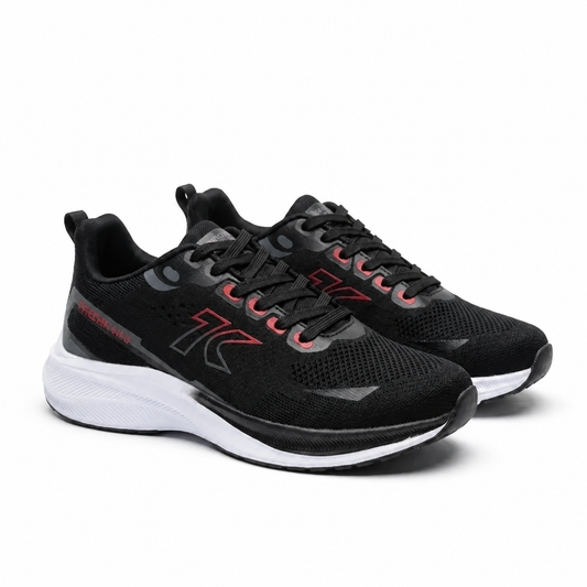 Baskets Homme Sweden KLE Noir & Rouge – Bombas Maroc