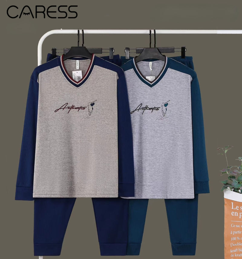 Pyjama de nuit en coton luxueux avec qualité espagnole authentique 100% - New caress