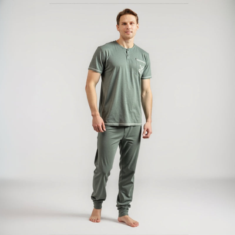 Pyjamas d’été Bombas – Confort & style importés d’Espagne (l’ancre )