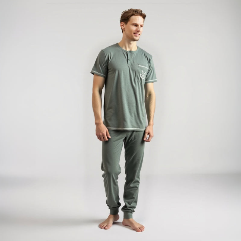Pyjamas d’été Bombas – Confort & style importés d’Espagne (l’ancre )