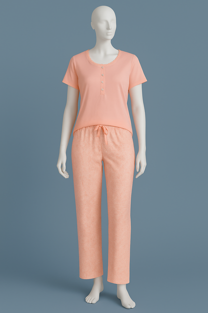 Pyjama Femme Deux Pièces TRESS – (PG257138)