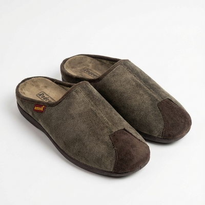 Sabots d'hiver homme marron – Chaleur & qualité d'Espagne.