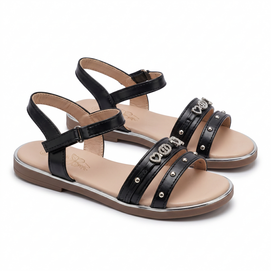 Sandales Filles Noir 