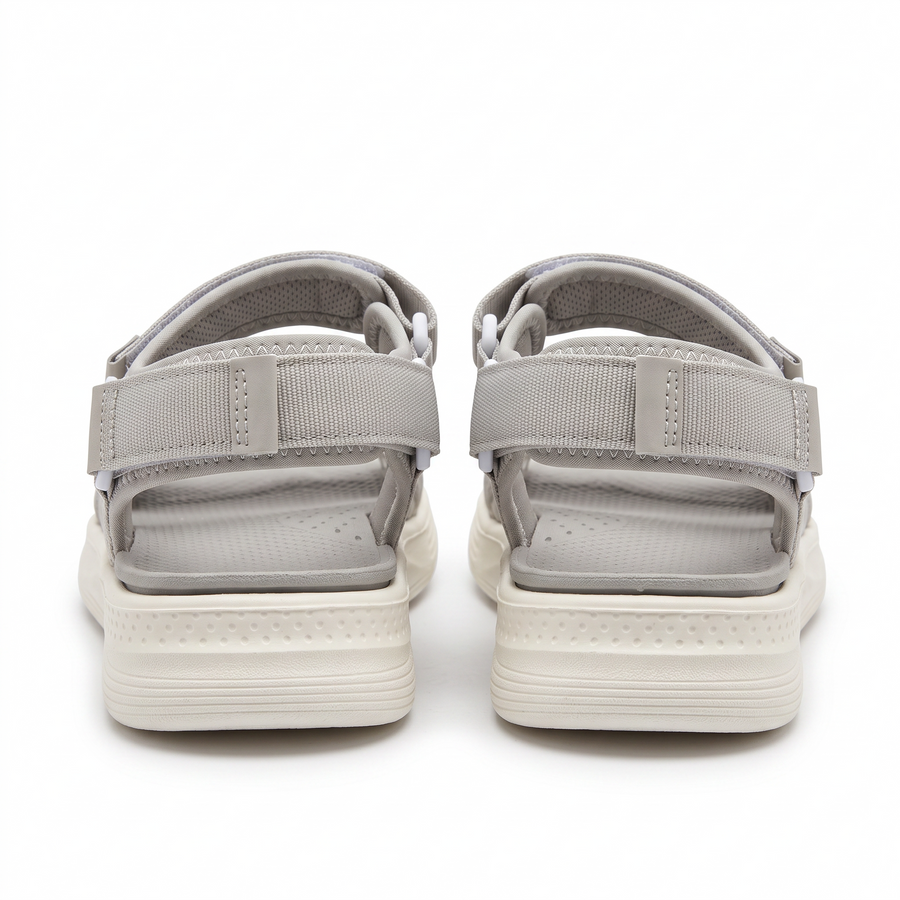 Sandale Sport Unisex Triple Velcro Semelle Chunky - Importees d'Espagne 🇪🇸 - Gris