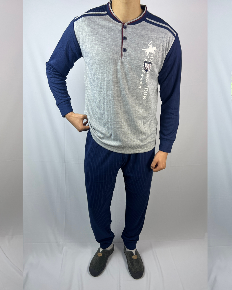 Pyjama Homme en Coton – Confort et Style avec Caress