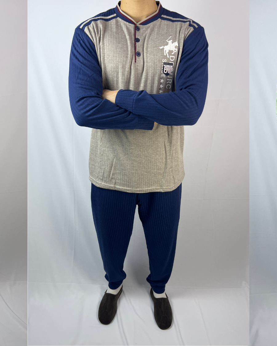 Pyjama Homme en Coton – Confort et Style avec Caress