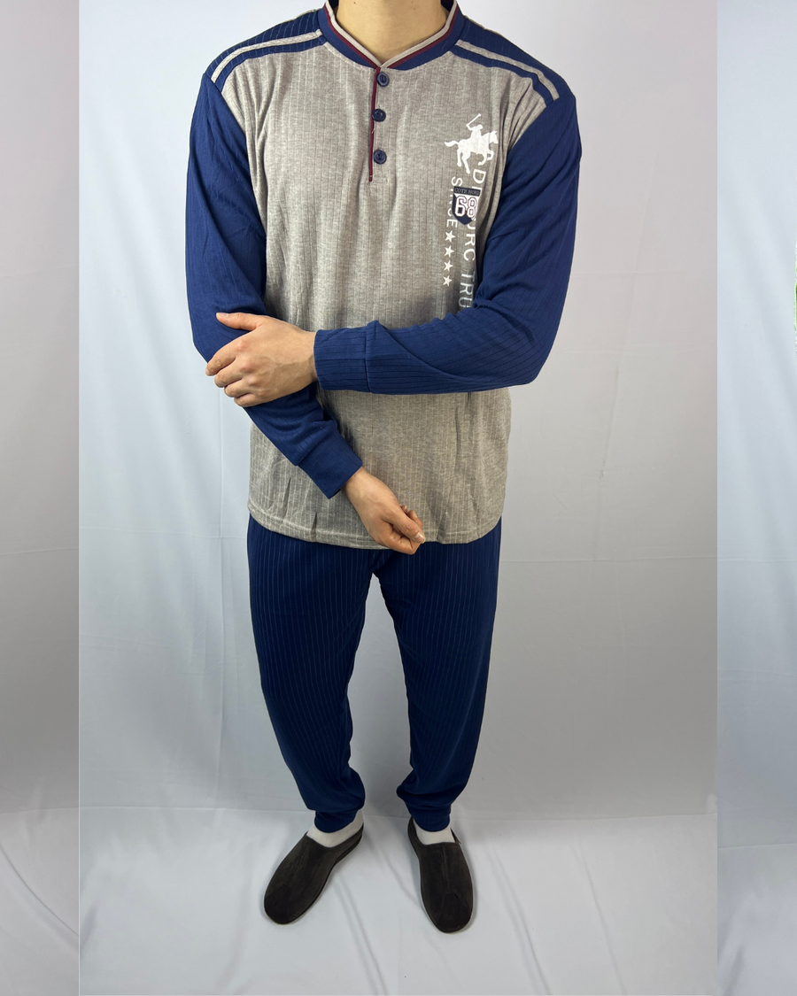Pyjama Homme en Coton – Confort et Style avec Caress