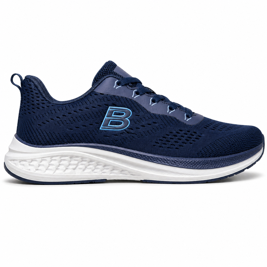 Sneakers Homme Bleu Marine  Respirantes “Double Memory” – Importées d’Espagne 🇪🇸