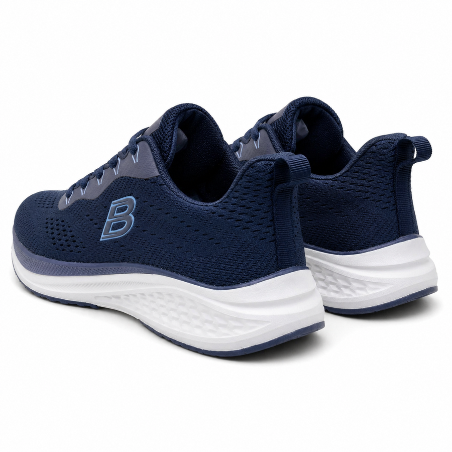 Sneakers Homme Bleu Marine  Respirantes “Double Memory” – Importées d’Espagne 🇪🇸