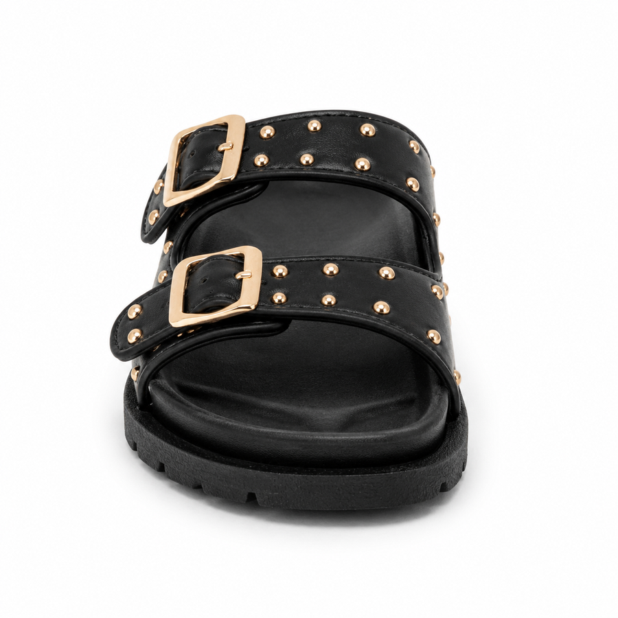Claquettes Filles Noir 