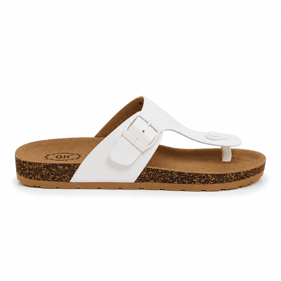 Sandales Femme HQ Confort  – Importées d’Espagne 🇪🇸 - Blanc