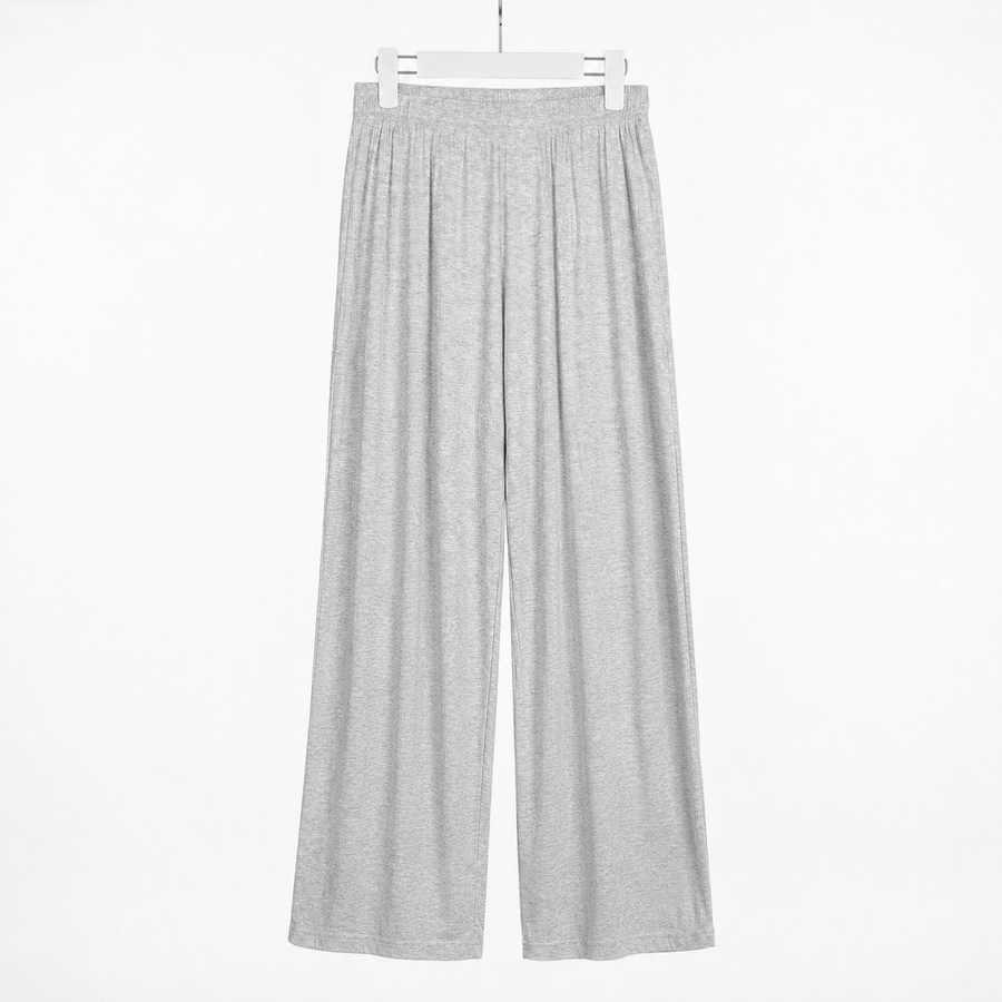 Pyjama Bombas Femme Gris Dentelle – Importé d'Espagne 🇪🇸