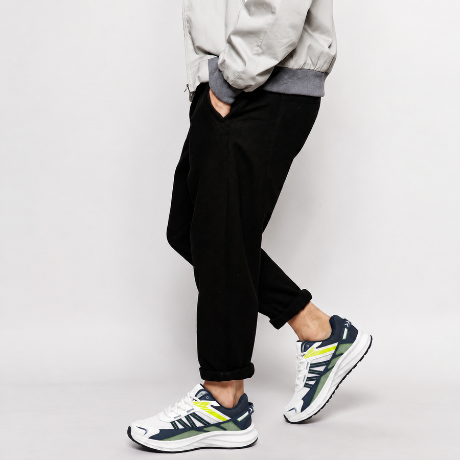Sneakers Homme Running – Importées d’Espagne 🇪🇸 – Bleu Marine & Blanc