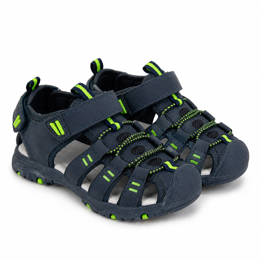 Sandales Sport Enfant Scratch – Importées d'Espagne 🇪🇸 – Vert