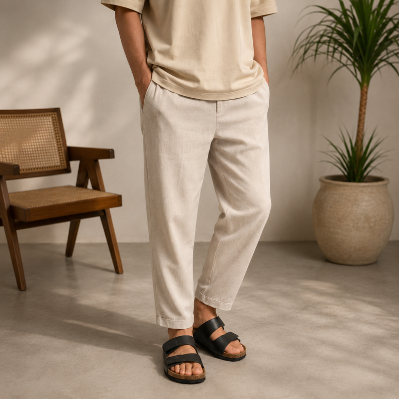 Sandales Homme Noires Doubles Brides Ajustables – Importées d’Espagne 🇪🇸