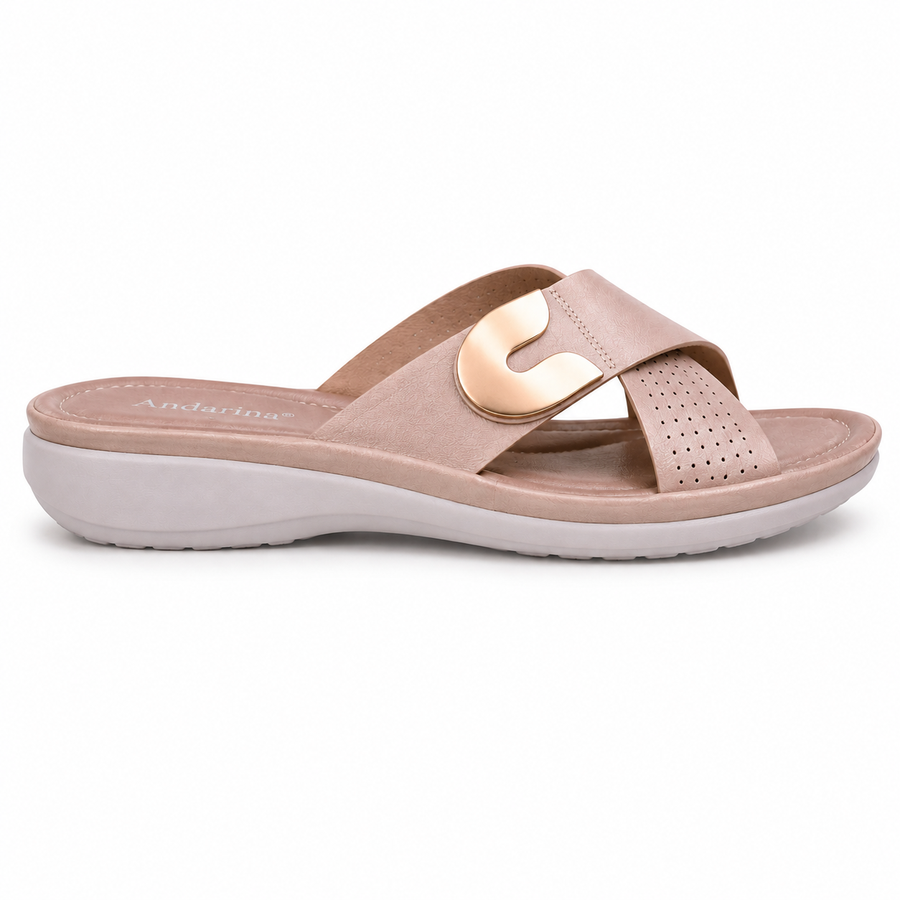 Sandales Femme Andarina – Importées d'Espagne 🇪🇸 – Taupe