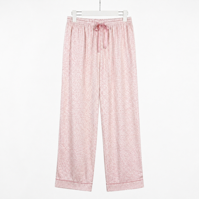 Pyjama Tress Femme Rose à Motif – Importé d’Espagne 🇪🇸