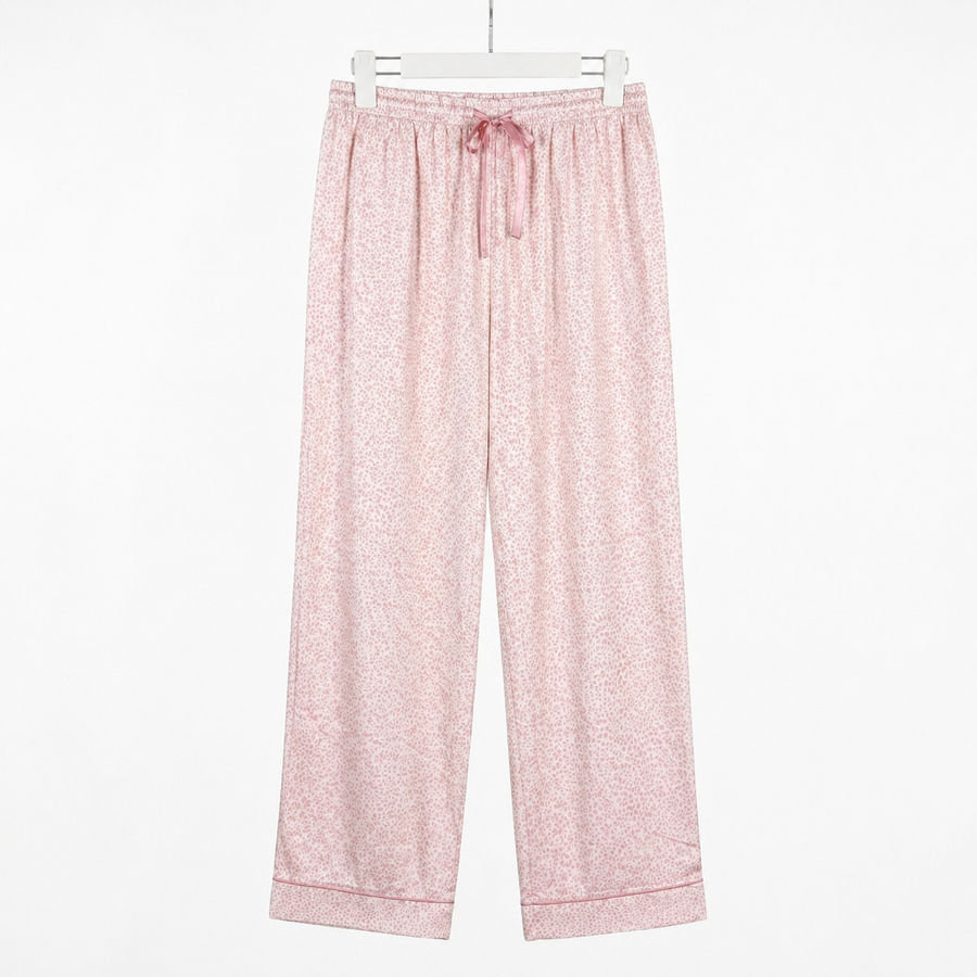 Pyjama Tress Femme Rose à Motif – Importé d’Espagne 🇪🇸