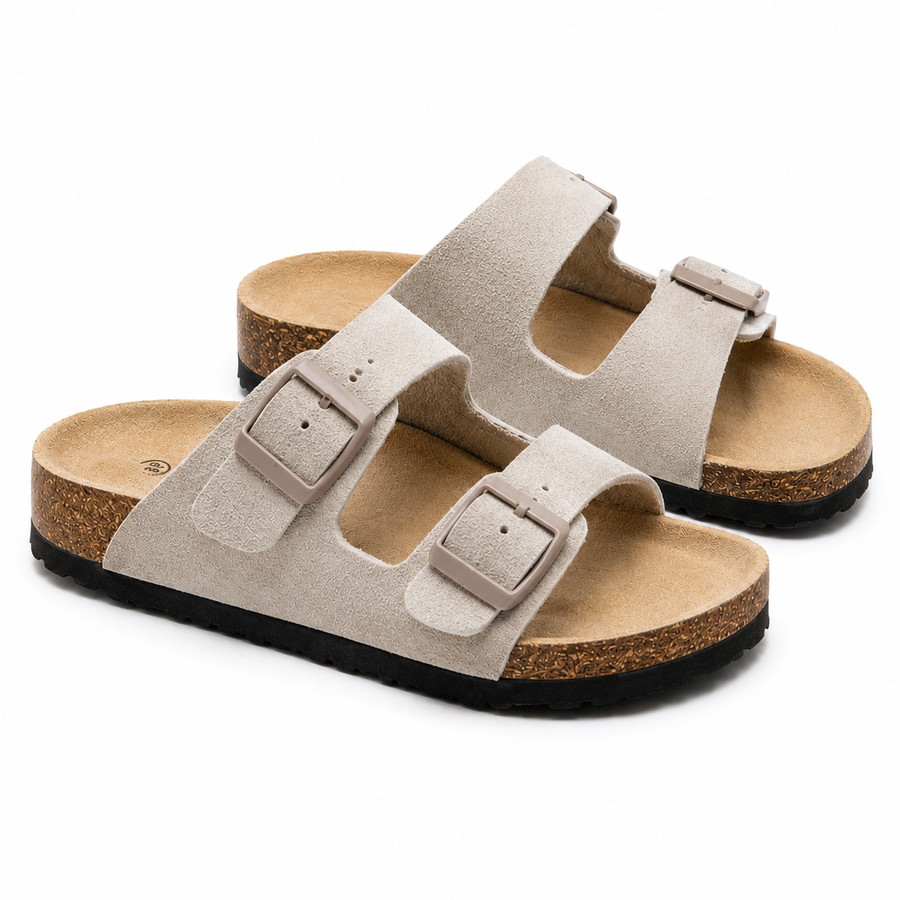 Sandales Enfant – Beige Clair – Importées d’Espagne 🇪🇸