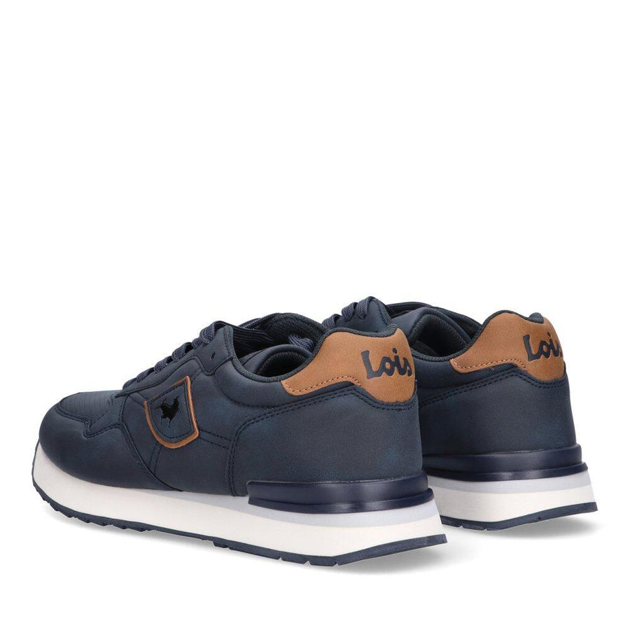 Baskets Homme Lois Bleu Marine –  Importées d’Espagne 🇪🇸