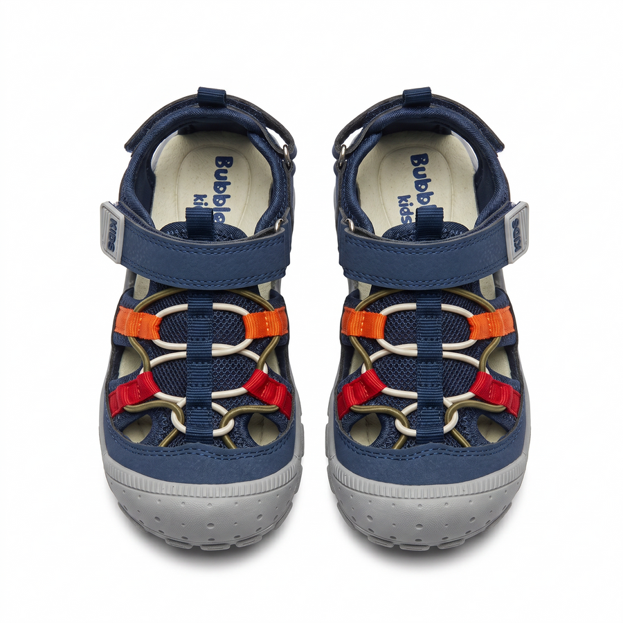 Sandales Enfant Scratch Bleu Marine  – Importées d’Espagne 🇪🇸