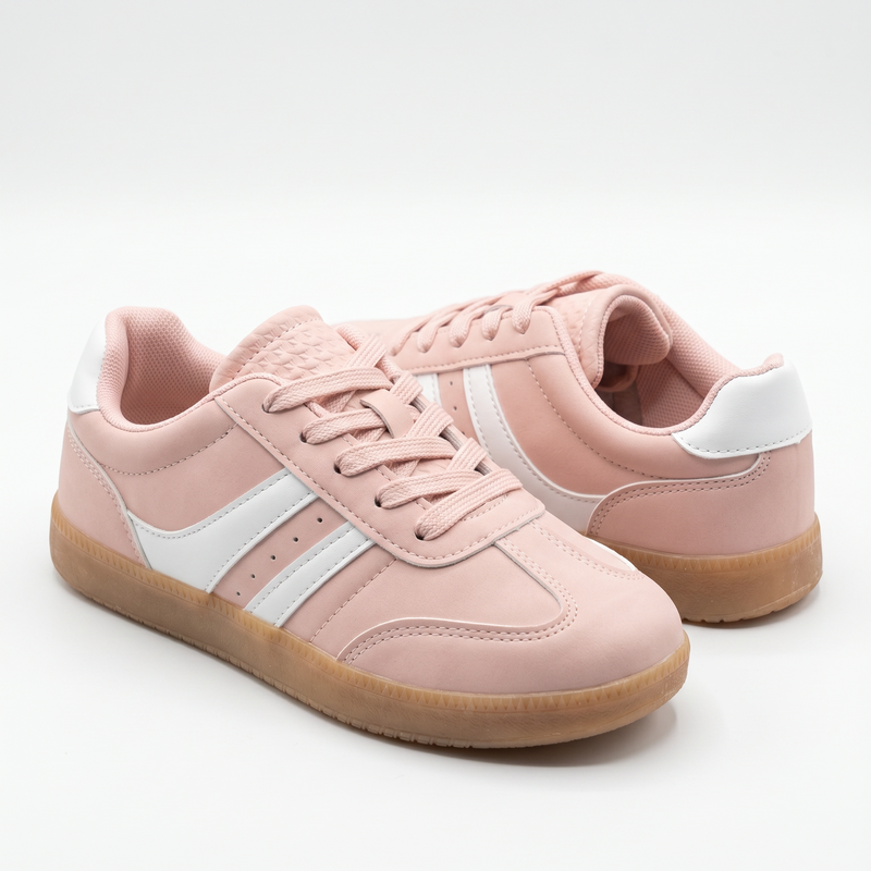 Baskets Fille Rose Tendance – Importées d’Espagne 🇪🇸