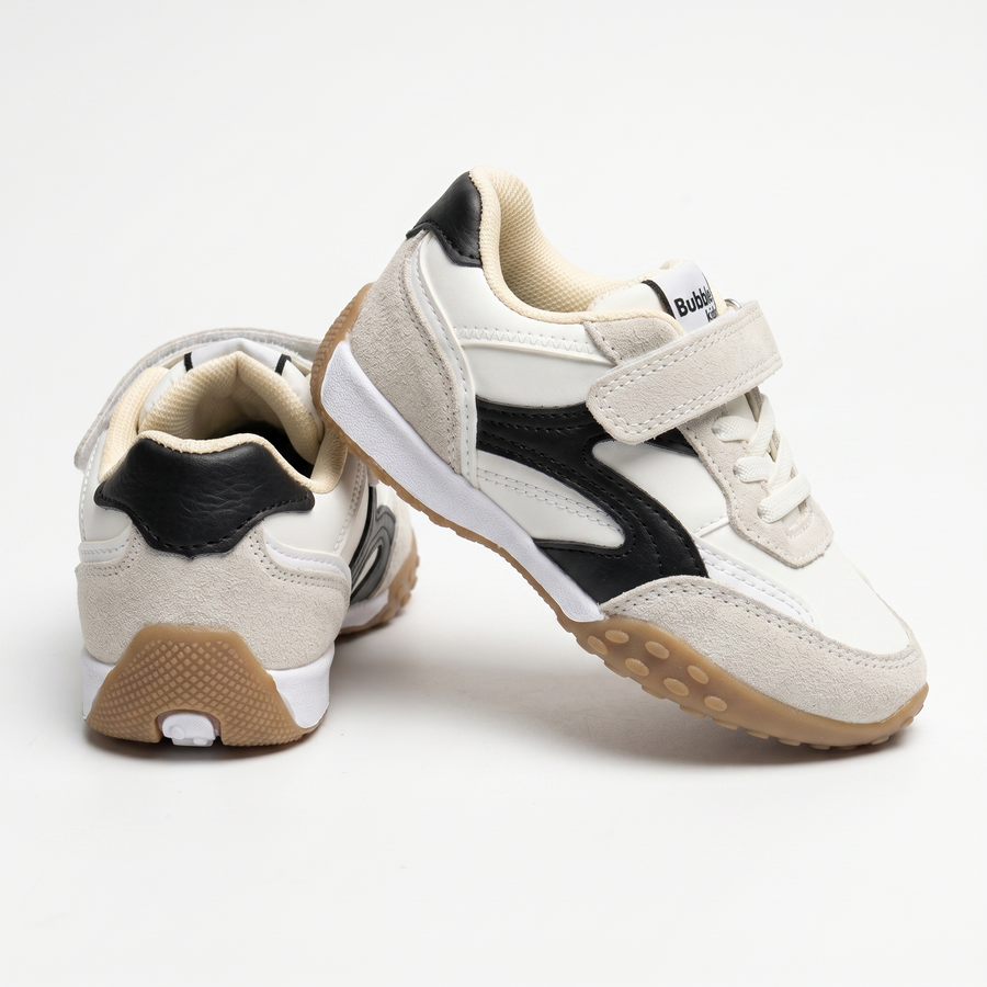 Baskets Enfant – Chic – Importées d’Espagne 🇪🇸 – Blanc & Noir