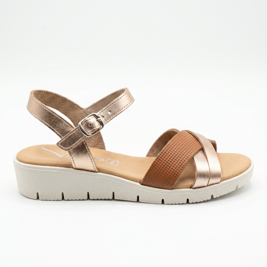 Sandales Femme VALDIVIESO – Fabriquées en Espagne 🇪🇸 – Gold