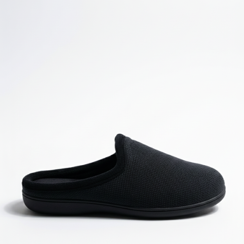 Pantoufles Garçon d’Hiver Gris Anthracite – Made in Spain 🇪🇸