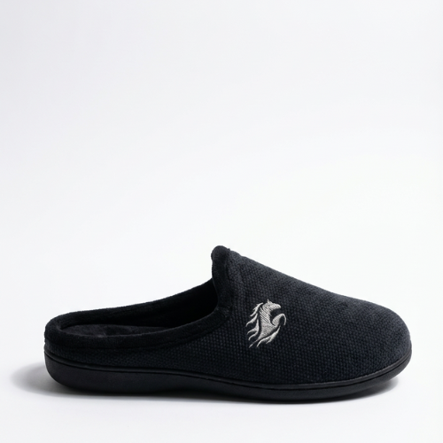 Pantoufles Garçon d’Hiver Gris Anthracite – Made in Spain 🇪🇸