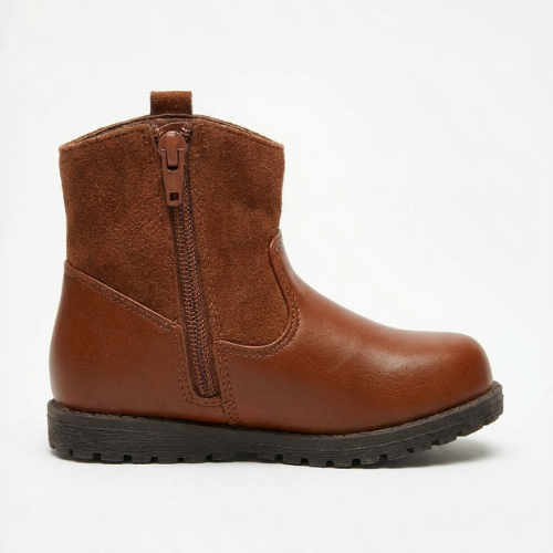 Bottines Fille Marron Élégantes