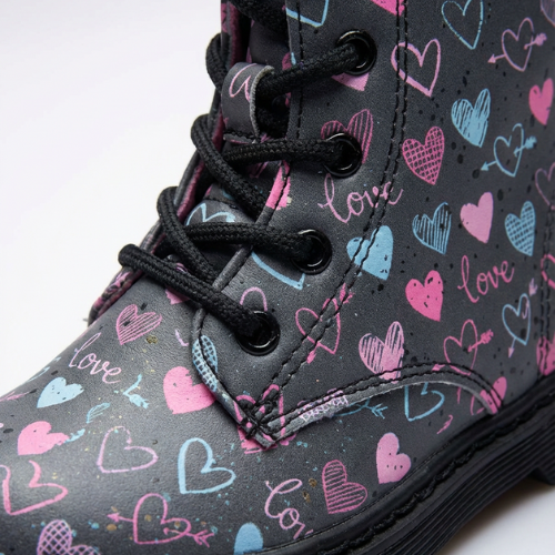 Bottines Fille Lovely Hearts  – Importées d’Espagne 🇪🇸