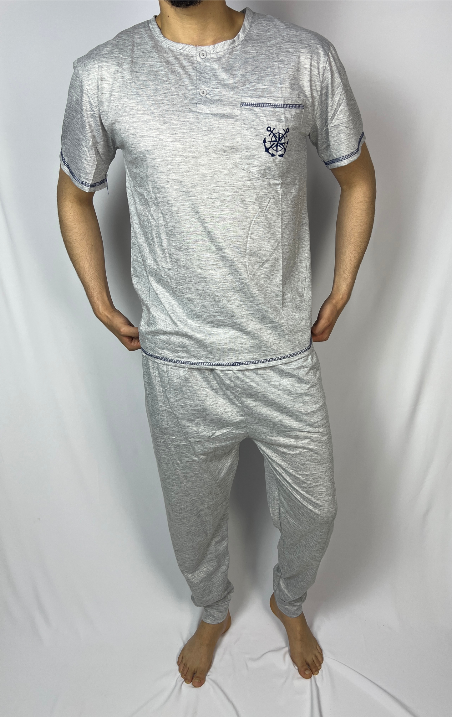Pyjamas d’été Bombas – Confort & style (l’ancre )