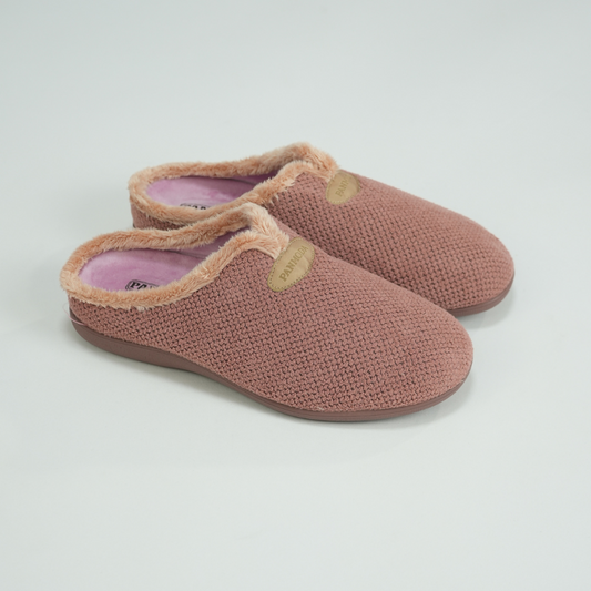 Pantoufles femme hiver fourrées élégantes et chaudes – Bombas Maroc