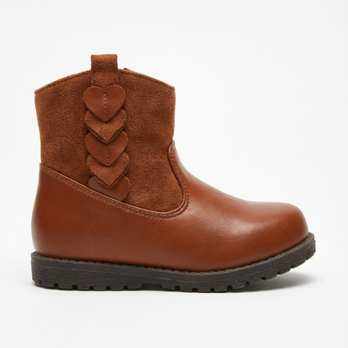 Bottines Fille Marron Élégantes – Importées d’Espagne 🇪🇸
