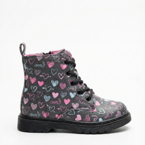 Bottines Fille Lovely Hearts  – Importées d’Espagne 🇪🇸