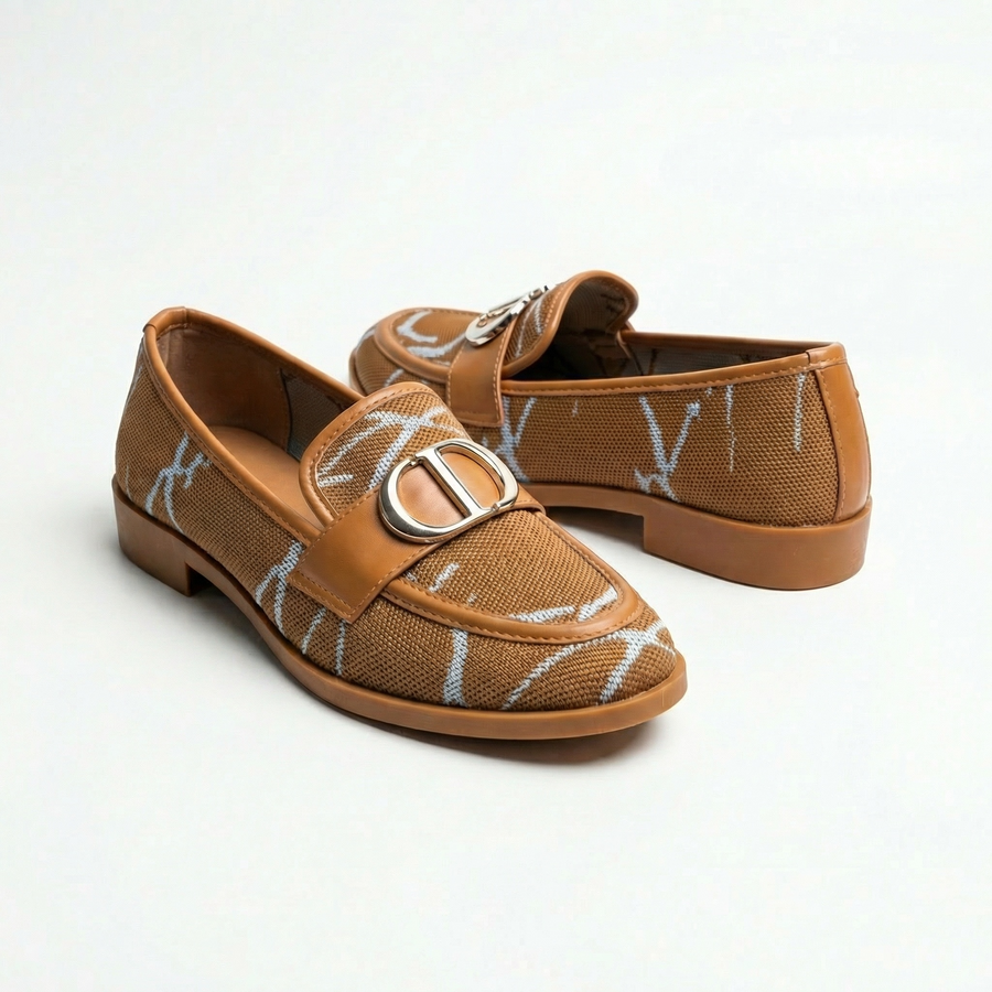 Mocassins femme camel – Fabriqués en Espagne 🇪🇸