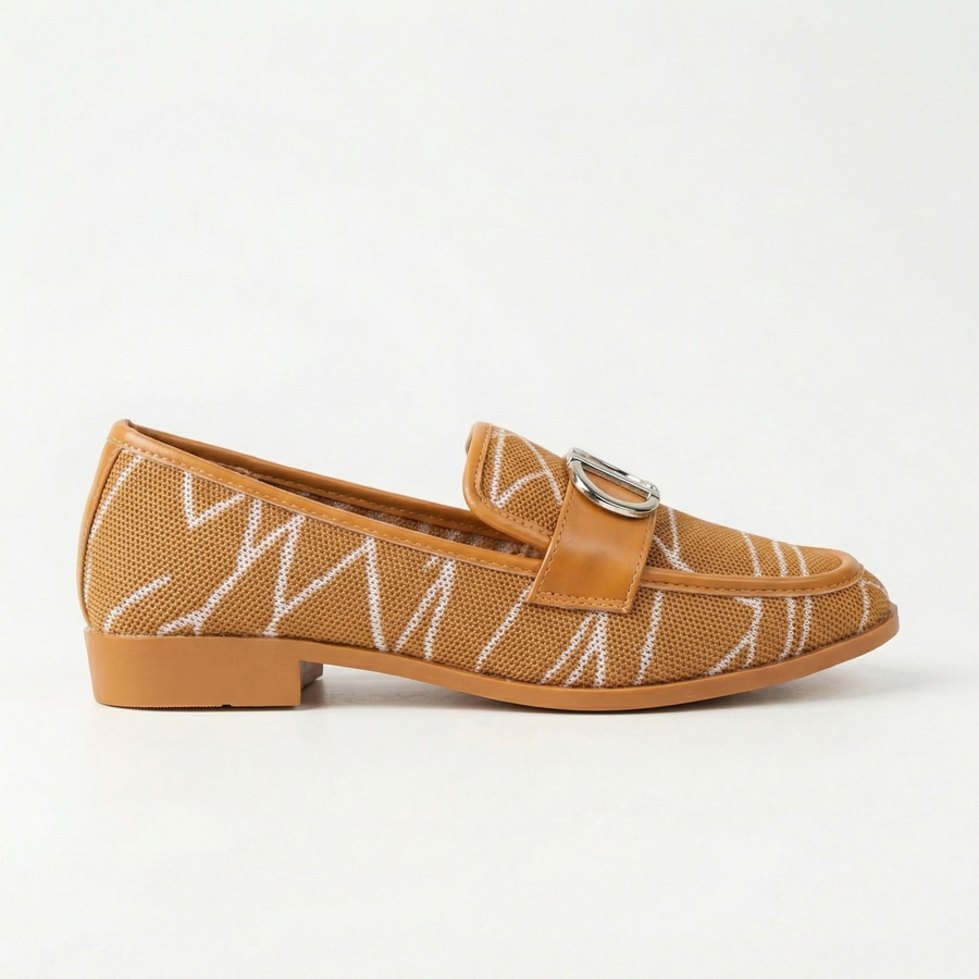 Mocassins femme camel – Fabriqués en Espagne 🇪🇸