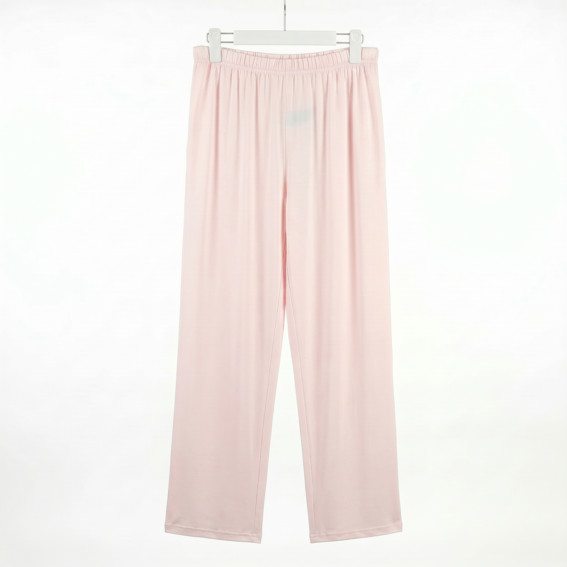 Pyjama Tress Femme Rose Clair avec Dentelle – Importé d’Espagne 🇪🇸