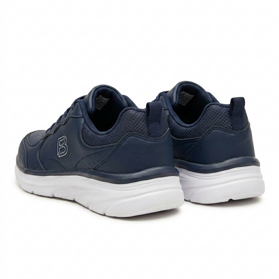 Sneakers Homme Bleu Marine Wide Fit “Double Memory” – Importées d’Espagne 🇪🇸