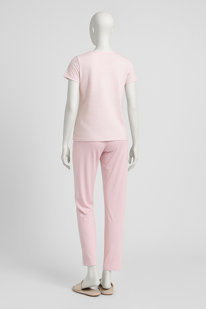 Pyjama deux pièces en coton stretch – 3U Intimo