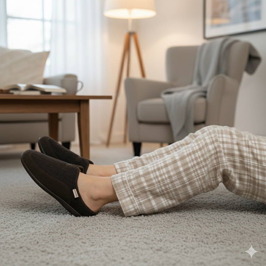Pantoufles Homme Hiver Importées d’Espagne – Confort & Élégance | PN247581